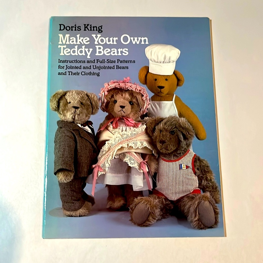 NWT Make Your Own Teddy Bears Instructions Patterns Clothing BOOK Crafters